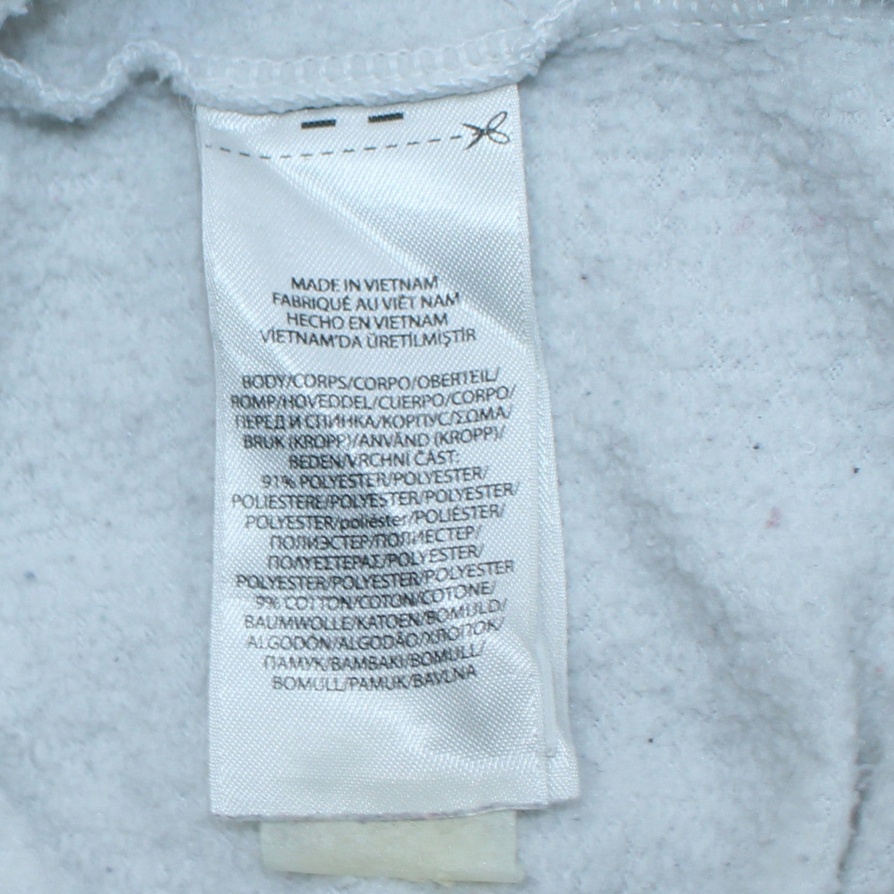 Ralph Lauren Women White Polyester Cotton Crew Neck Pullover Sweatshirt M