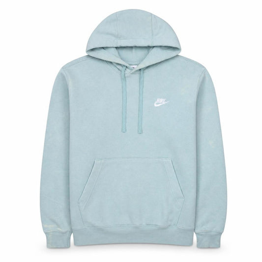 Nike Women's Blue Pullover Hoodie Small Cotton Blend Casual
