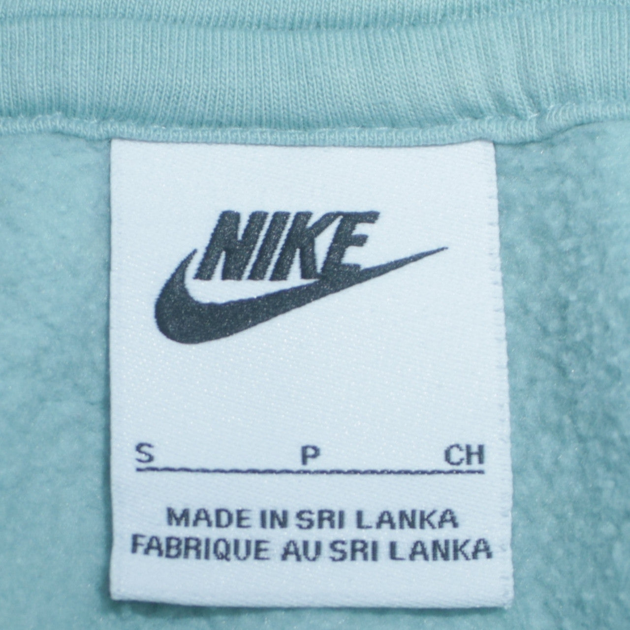 Nike Women's Blue Pullover Hoodie Small Cotton Blend Casual