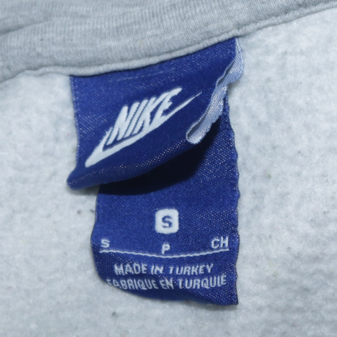 Nike Men's Grey Camo Full Zip Hoodie Small
