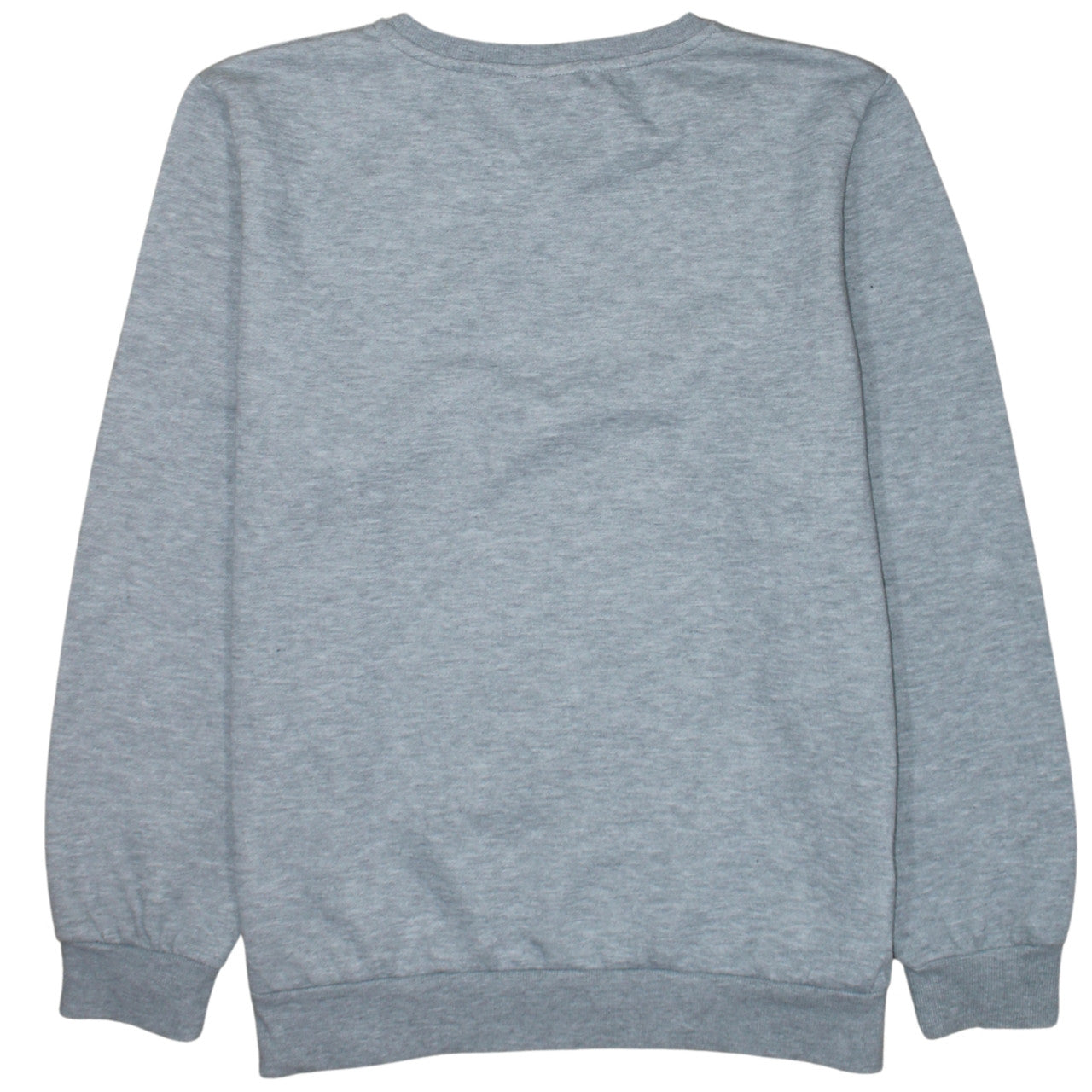 Disney Women's Grey Stitch Christmas Sweatshirt L Long Sleeve Pullover