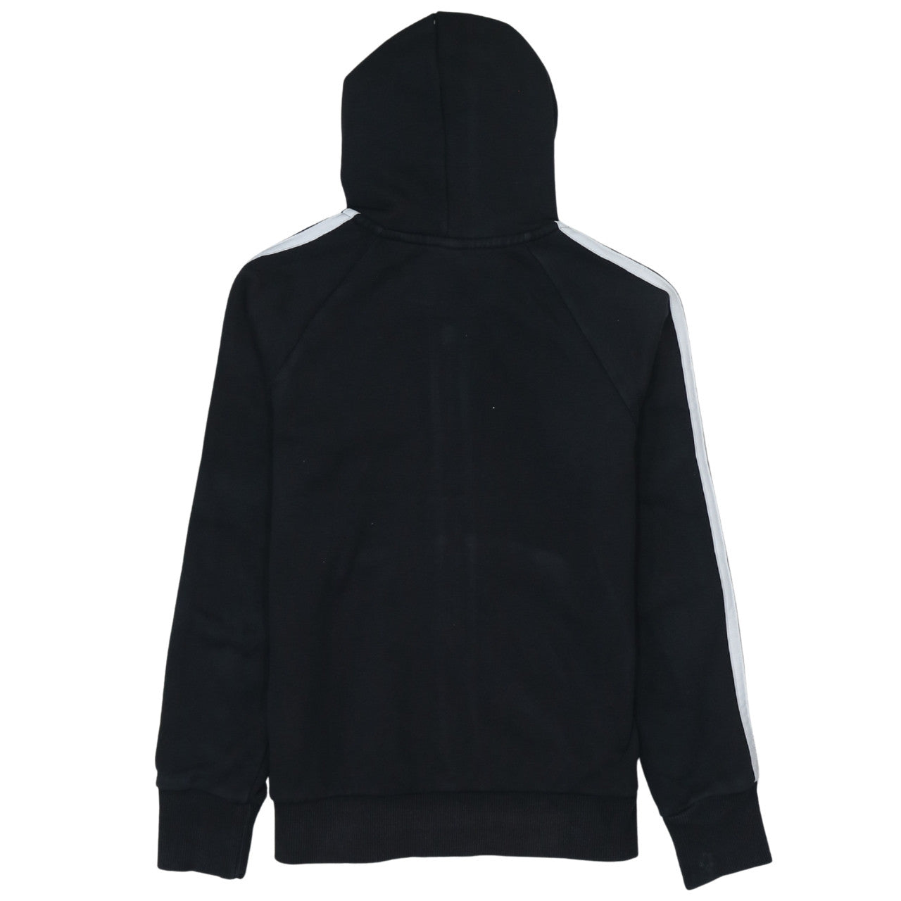 Adidas Boys Black Full Zip Hoodie 11-12 Years Sports Fleece Hooded Jacket