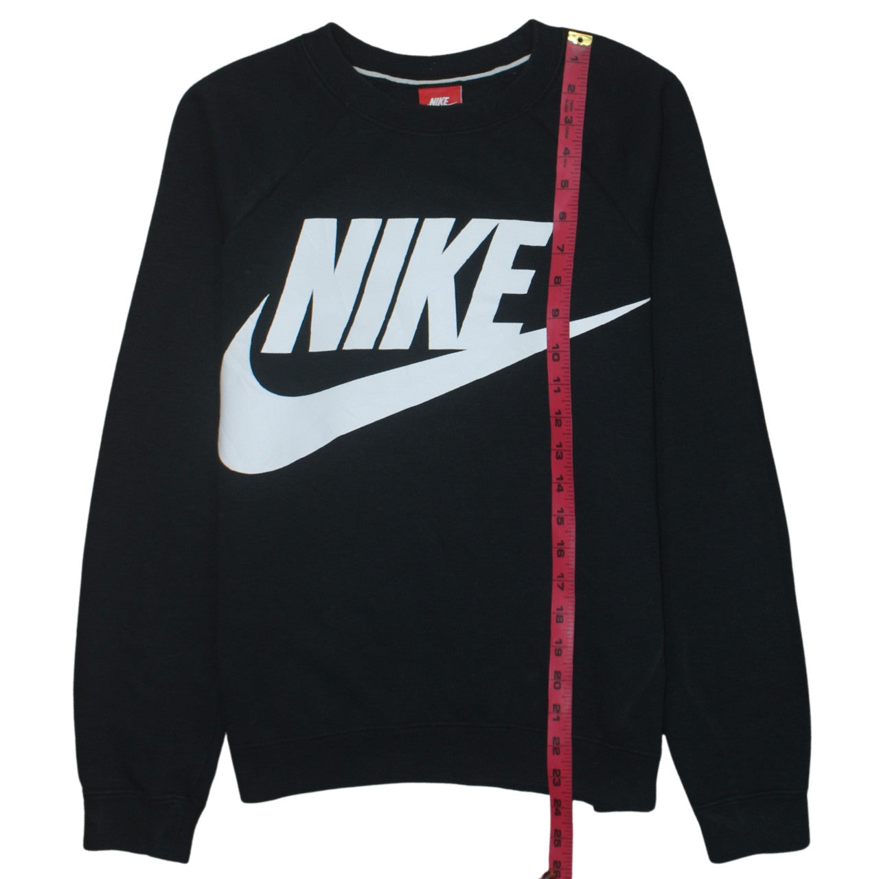 Nike Men's Black Small Pullover Crew Neck Graphic Sweatshirt