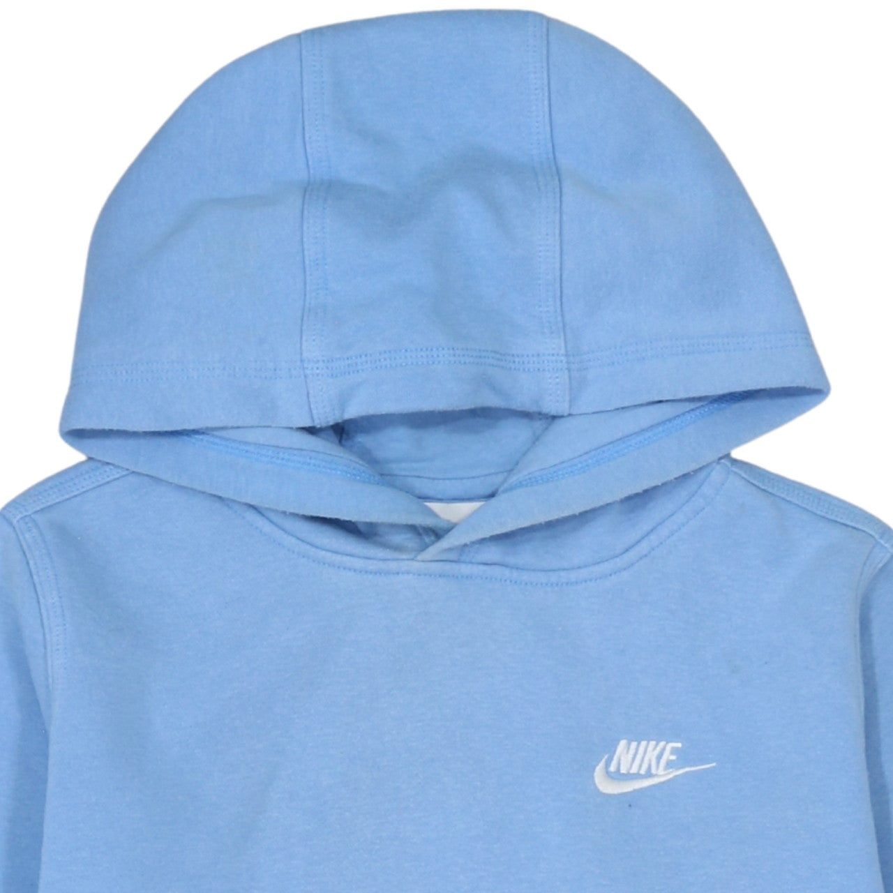 Nike Boys Blue Pullover Hoodie XL Fleece Cotton Blend Casual Sweatshirt