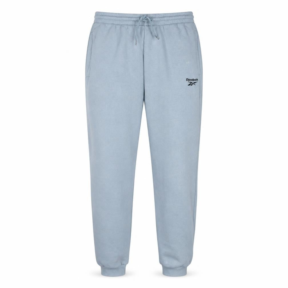 Reebok Men's Blue XS Fleece Sweatpants with Elastic Waist & Drawstring