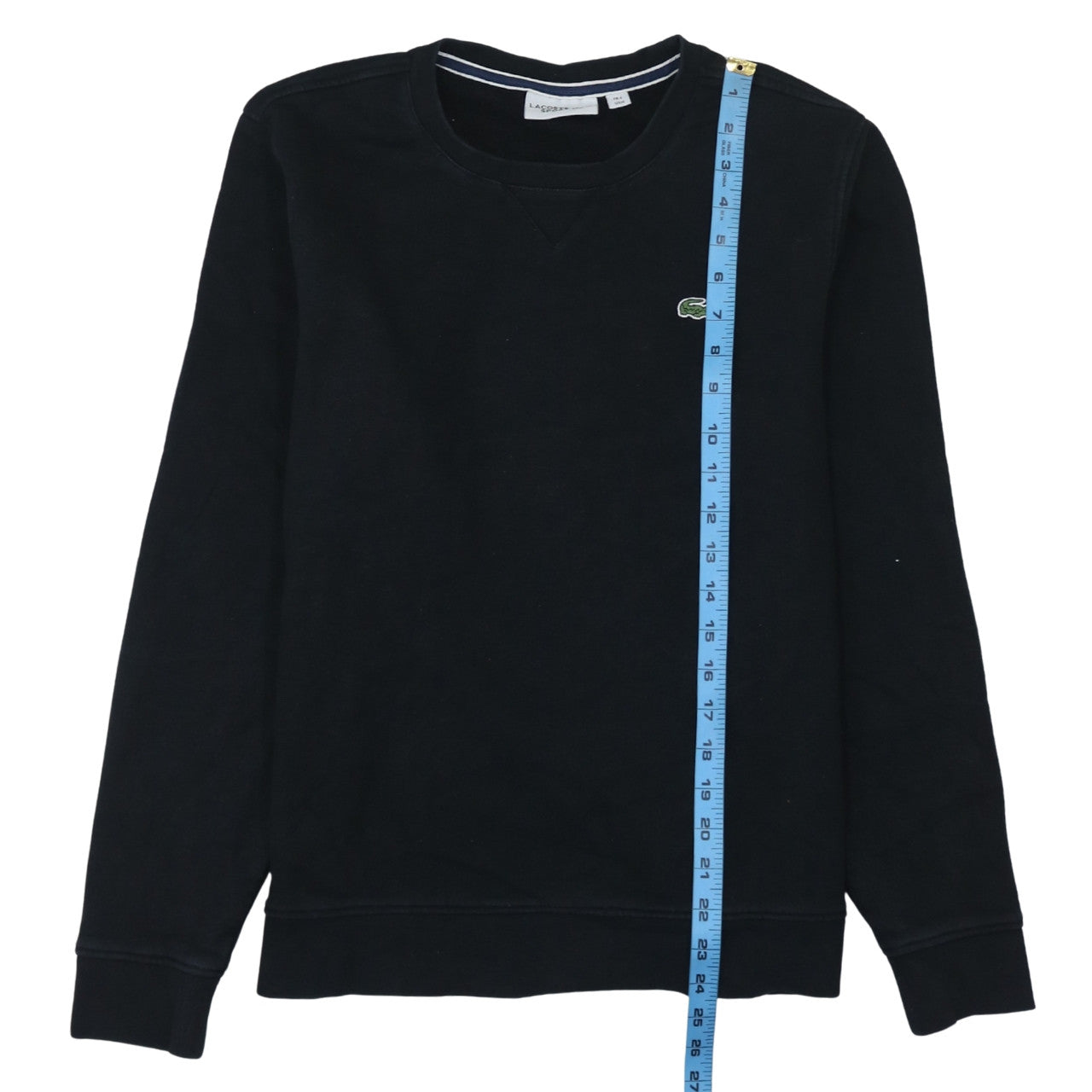 Lacoste Sport Men's Black Crew Neck Sweatshirt M Regular Fit