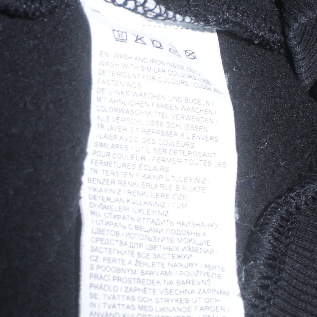 Puma Womens Black XS Full Zip Hoodie Sweatshirt with Logo