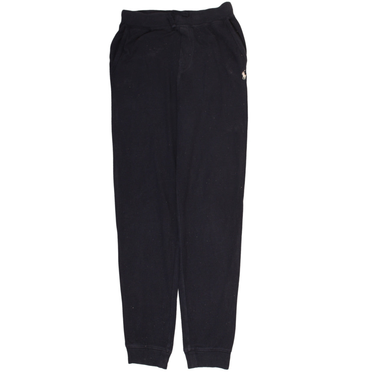 Ralph Lauren Boys Black 14-16 Years Jogger Sweatpants Fleece Tapered