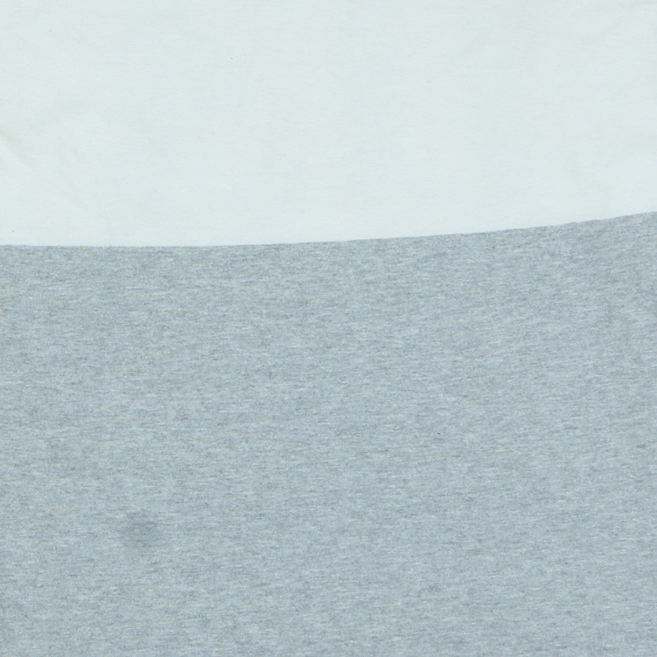 Adidas Men's Grey White Colourblock Long Sleeve V-Neck Shirt M
