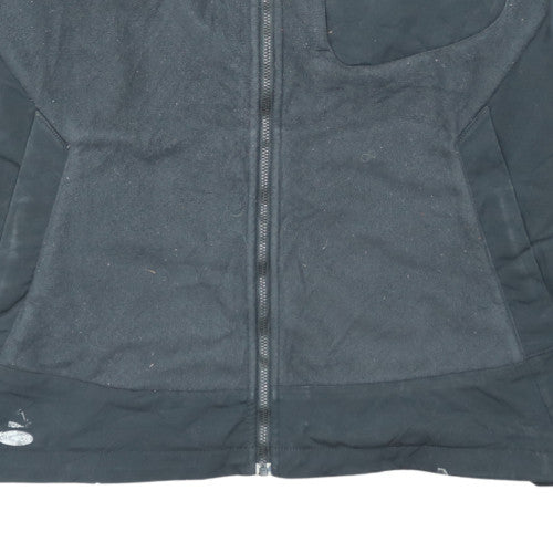 Adidas Men's Black Softshell Full Zip Jacket L Reflective Sports