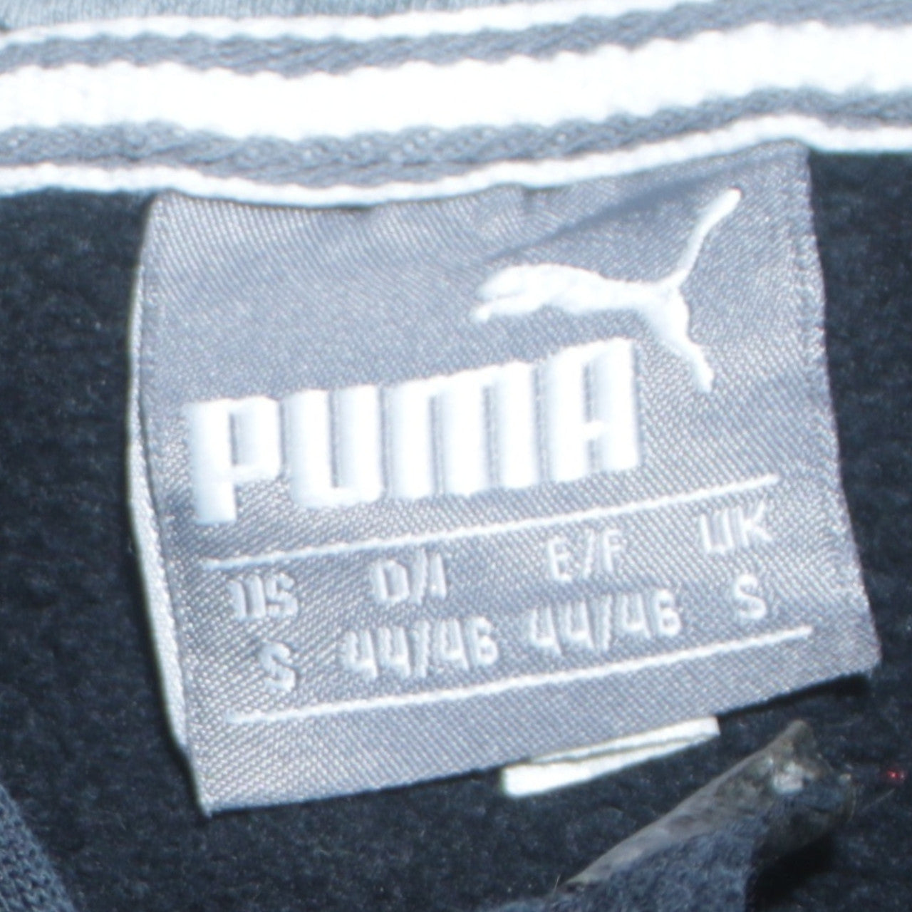 Puma Men's Black Small Pullover Hoodie with Logo Graphic