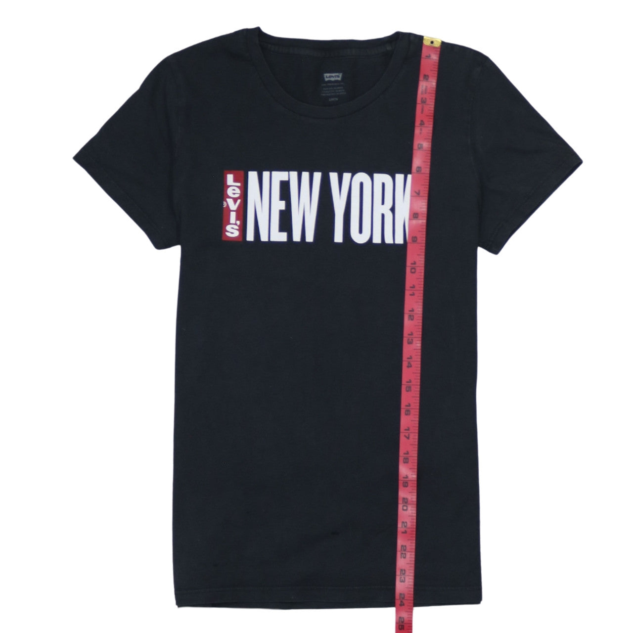 Levi's Men's Black New York Graphic Crew Neck T-Shirt Size S