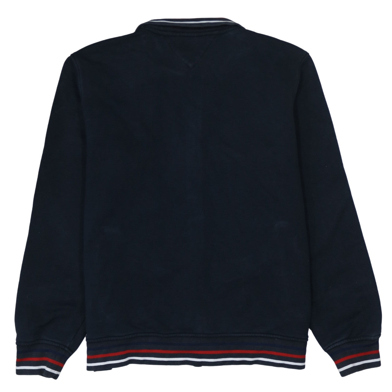 Tommy Hilfiger Men Blue Full Zip Sweatshirt XXL Cotton Fleece