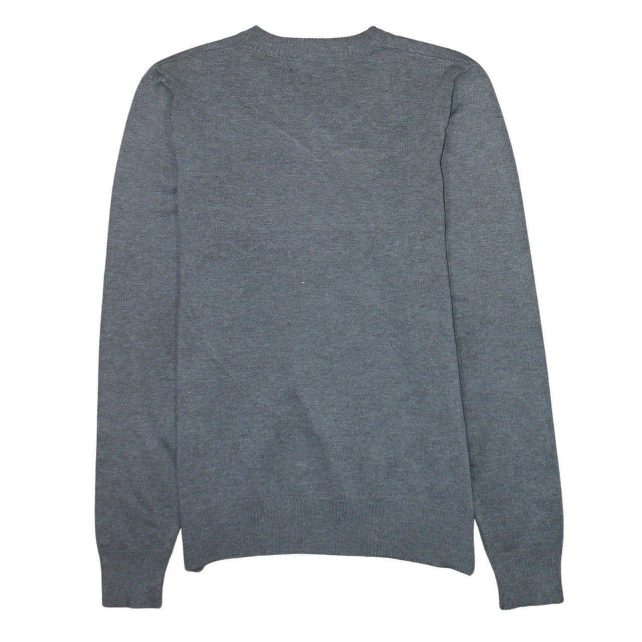 Polo Ralph Lauren Men's Grey V-Neck Pullover Sweatshirt S