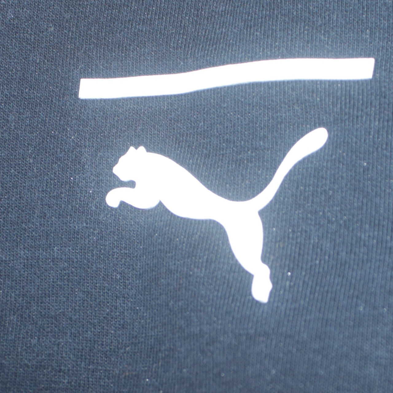 Puma Men's Black White Full Zip Hoodie Size L Sportswear