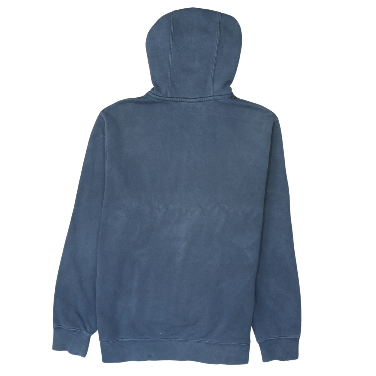 Nike Men's Blue Pullover Hoodie L Fleece Logo Sportswear