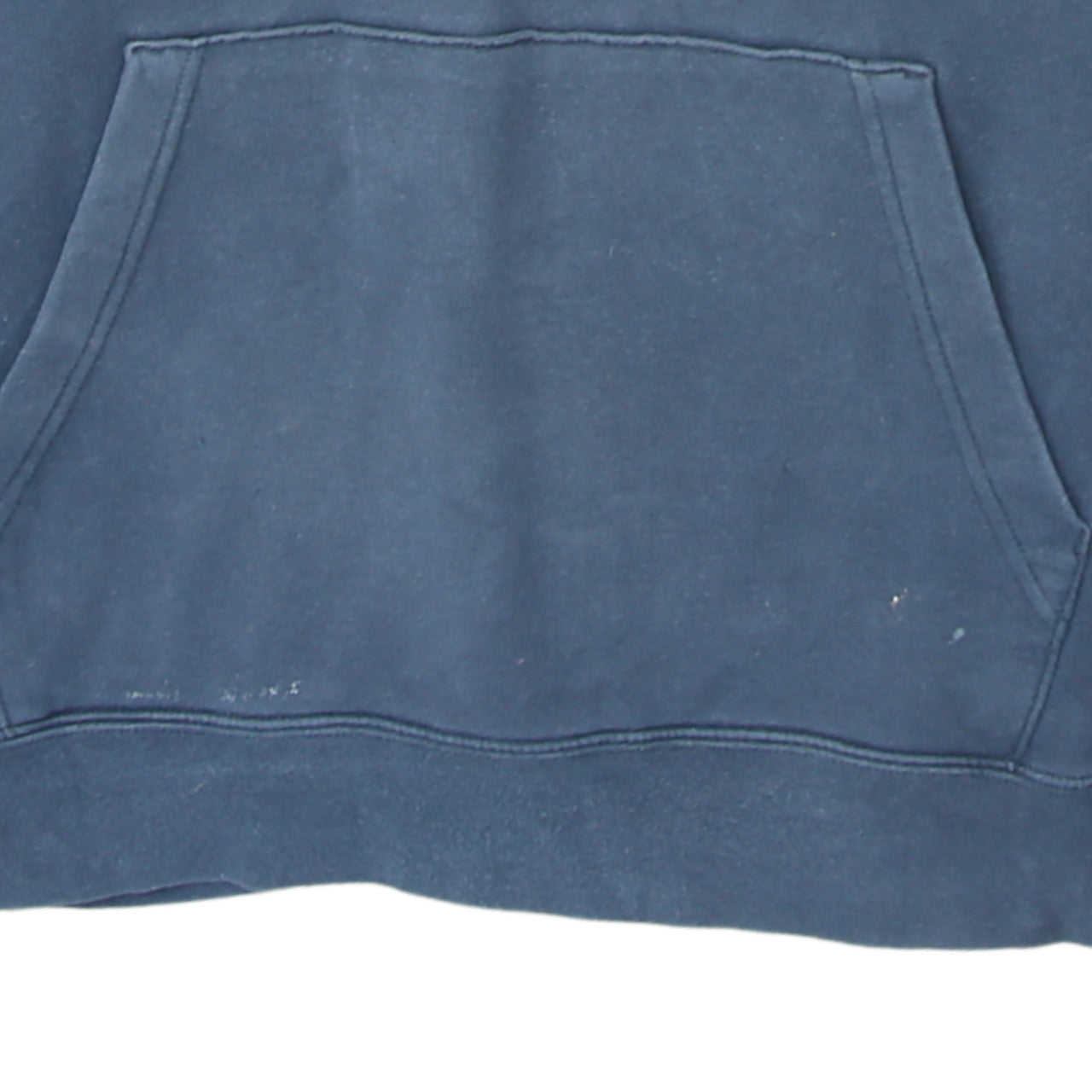 Nike Men's Blue Pullover Hoodie L Fleece Logo Sportswear
