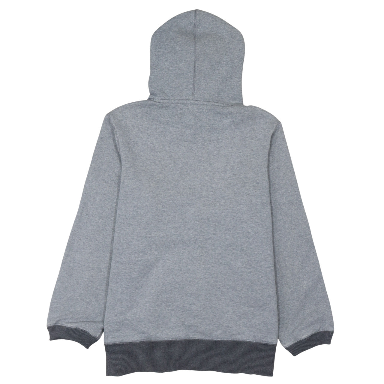 Nike Mens Grey Pullover Hoodie L Logo Hooded Sportswear