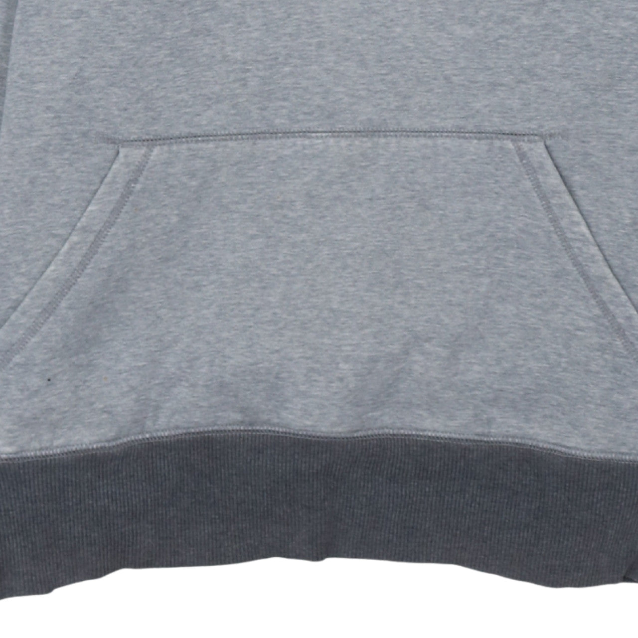 Nike Mens Grey Pullover Hoodie L Logo Hooded Sportswear