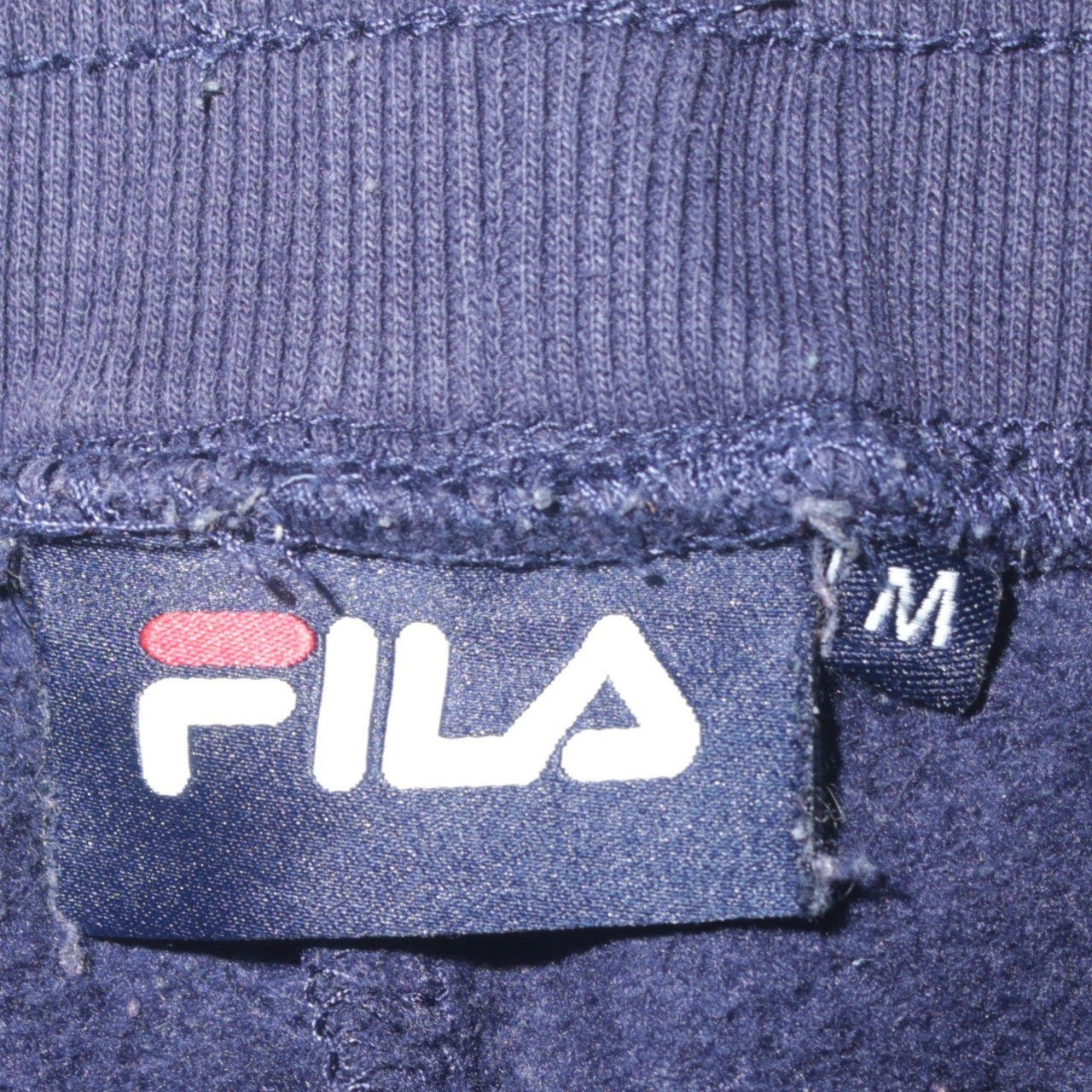 Fila Men's Blue Jogger Sweatpants M Regular Fit Tapered Activewear