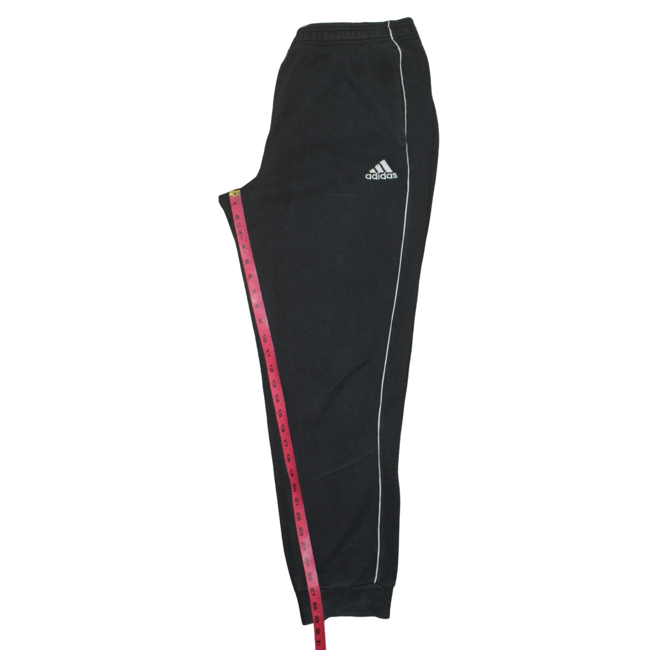 Adidas Men's Black XL Track Pants Fleece Tapered Joggers