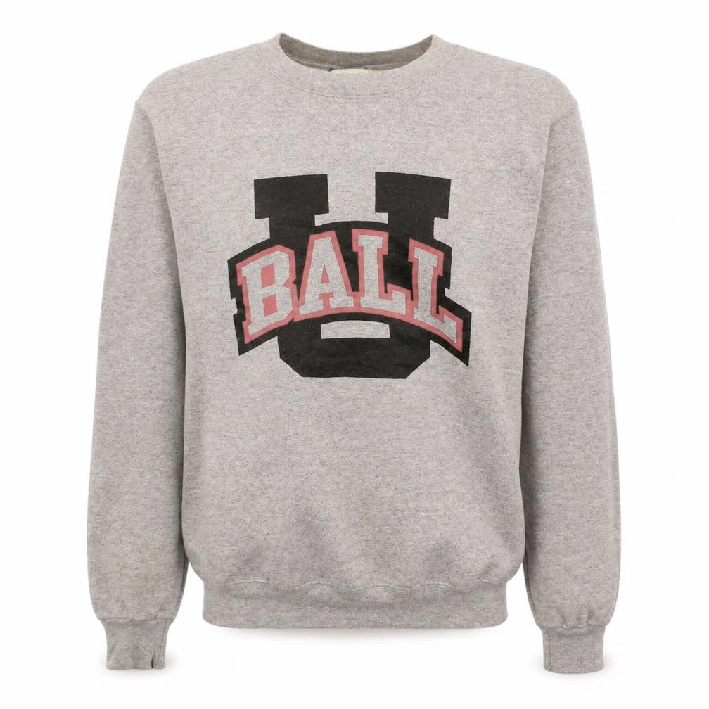 Champion Men's Grey XS Pullover Fleece Sweatshirt Graphic Print
