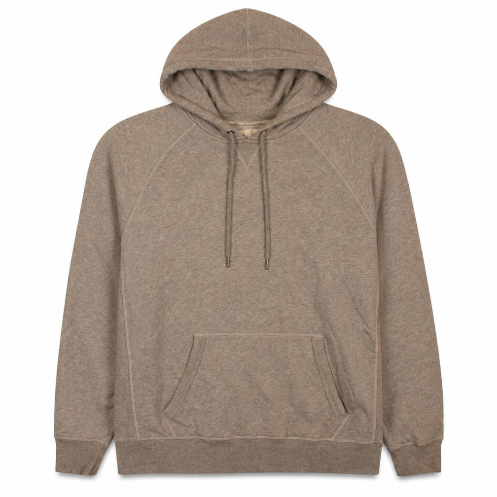 Champion Men's Grey 2XL Pullover Hoodie with Logo and Drawstring