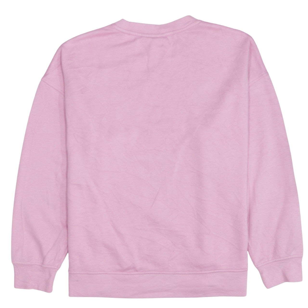 Disney Women Pink Minnie Mouse Sweatshirt Size L 14/16 Pullover