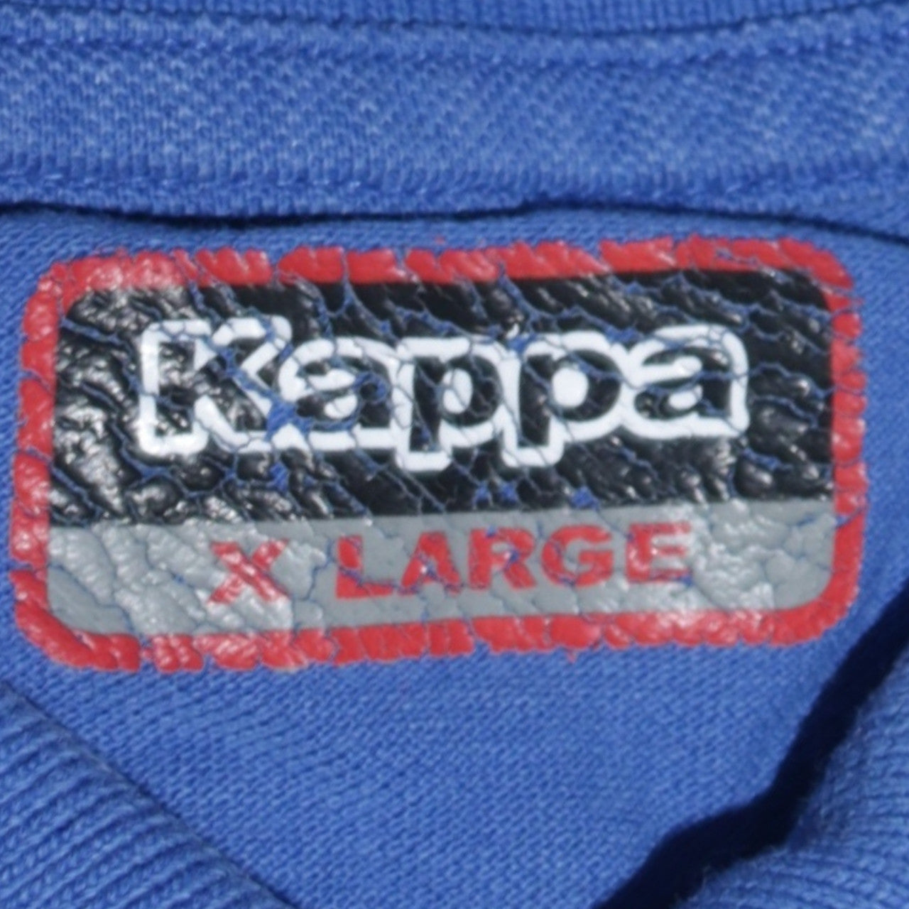 Kappa Men's Blue XL Short Sleeve Cotton Polo Shirt
