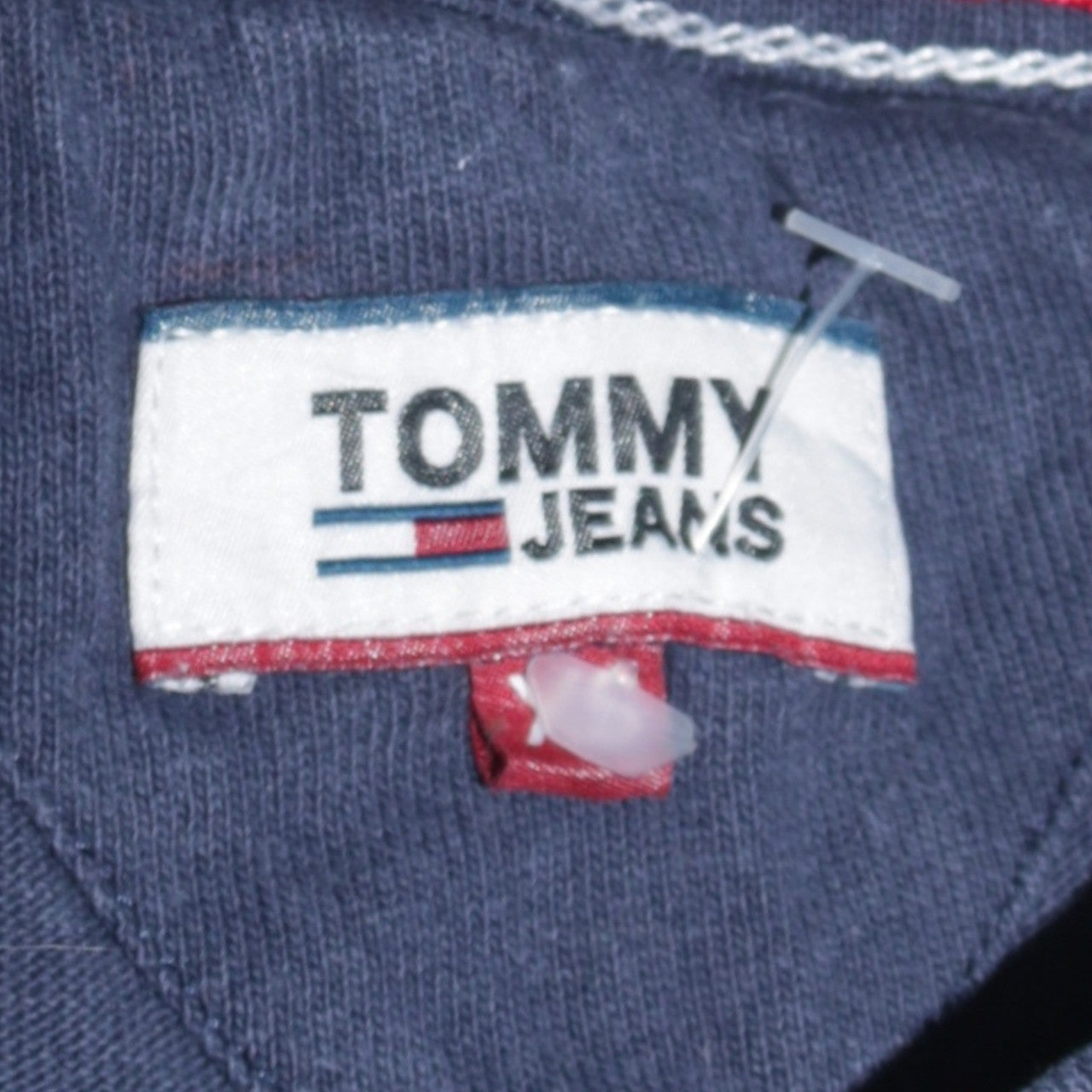 Tommy Jeans Men's Blue USA Logo Cotton T-Shirt Size M