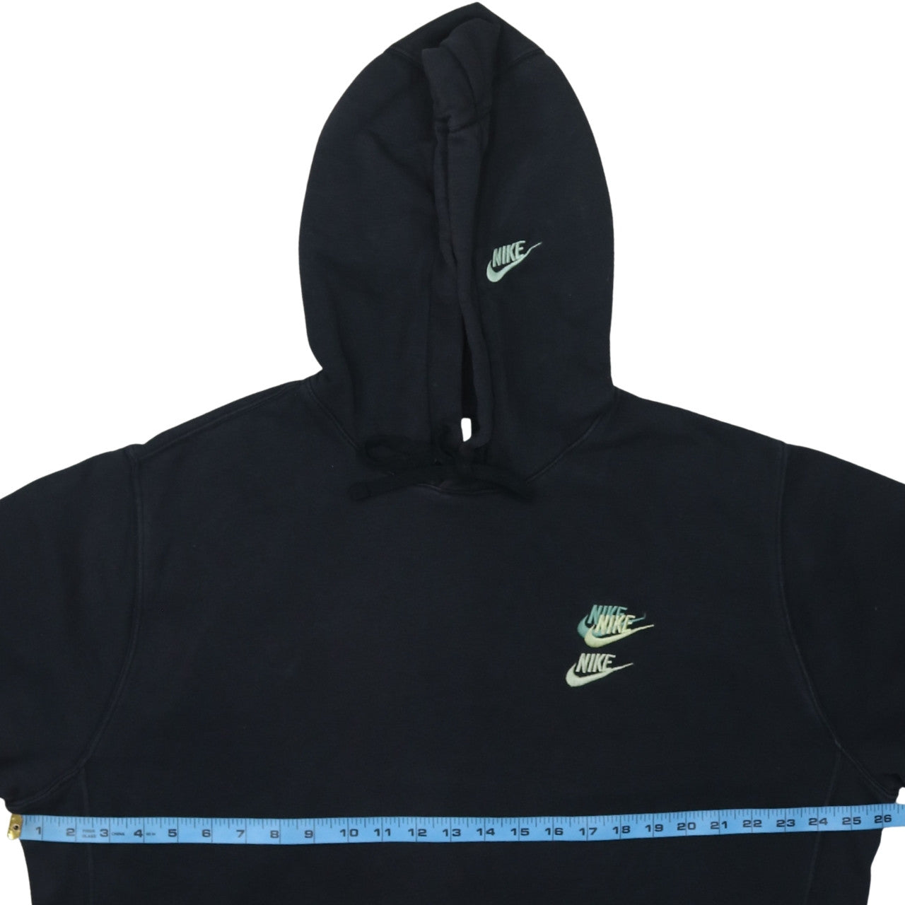 Nike Mens Black XL Pullover Hoodie Fleece Logo Sportswear Sweatshirt