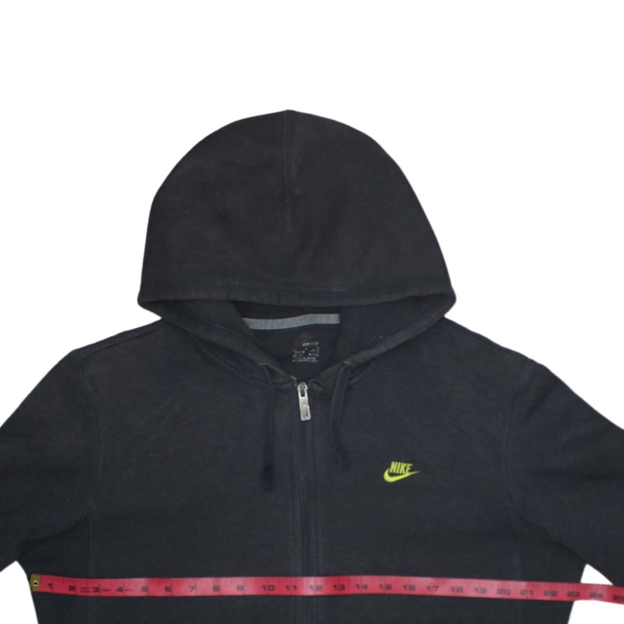 Nike Men's Black Full Zip Hoodie L Sportswear Fleece Sweatshirt
