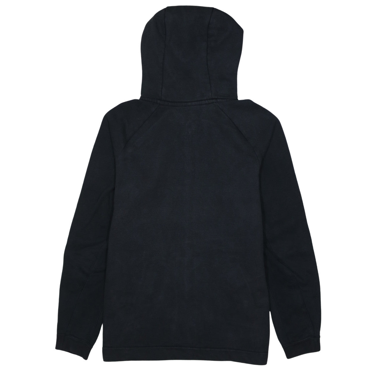 Nike Mens Black Full Zip Hoodie L Sportswear Fleece Sweatshirt