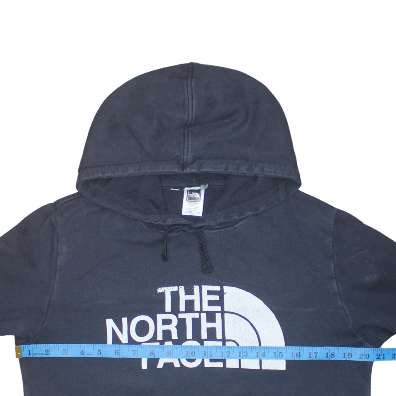 The North Face Men's Black Pullover Hoodie Size M Logo Cotton