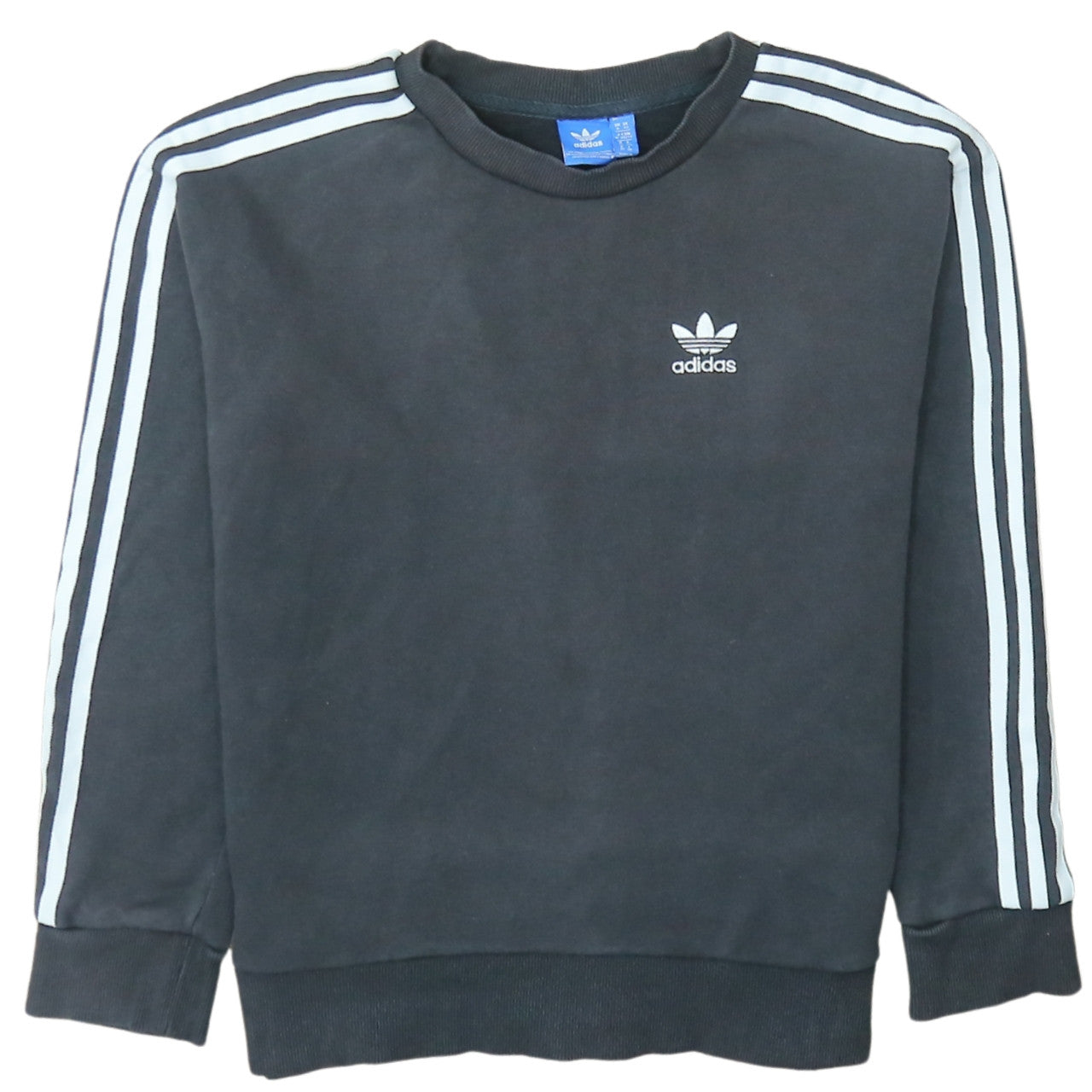 Adidas Women’s Black Crew Neck Pullover Sweatshirt Size 6