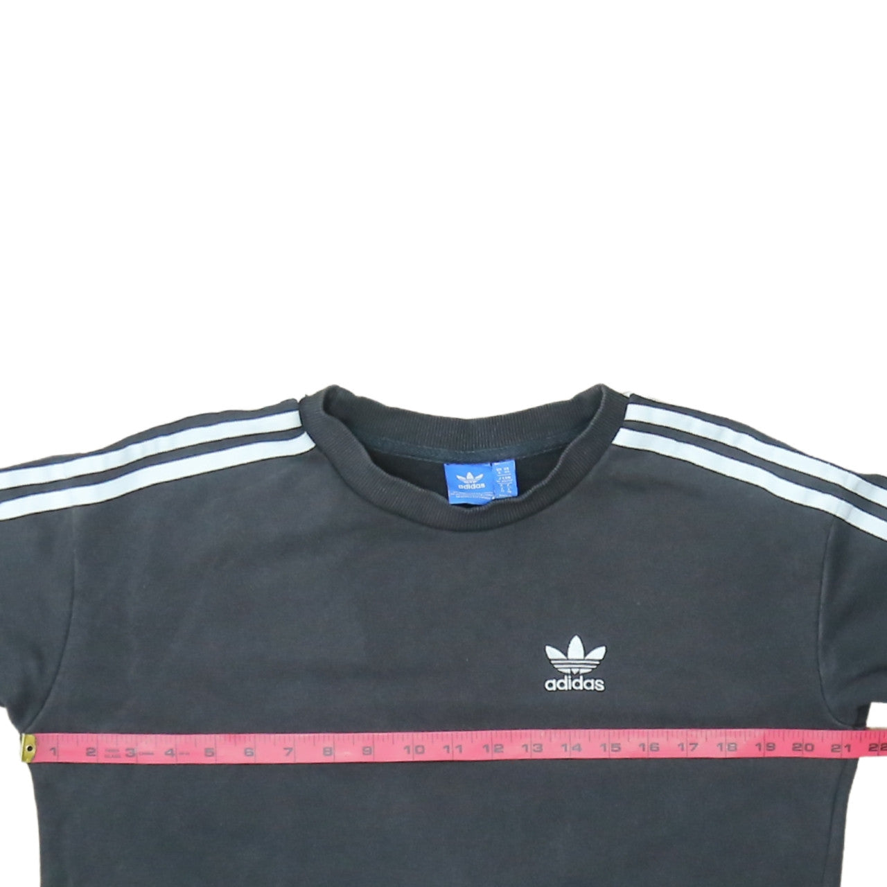Adidas Women’s Black Crew Neck Pullover Sweatshirt Size 6