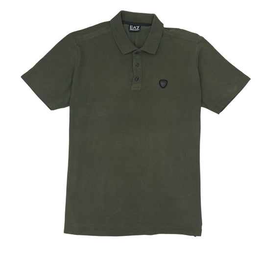 Emporio Armani EA7 Men's Green 2XL Polo Shirt Short Sleeve