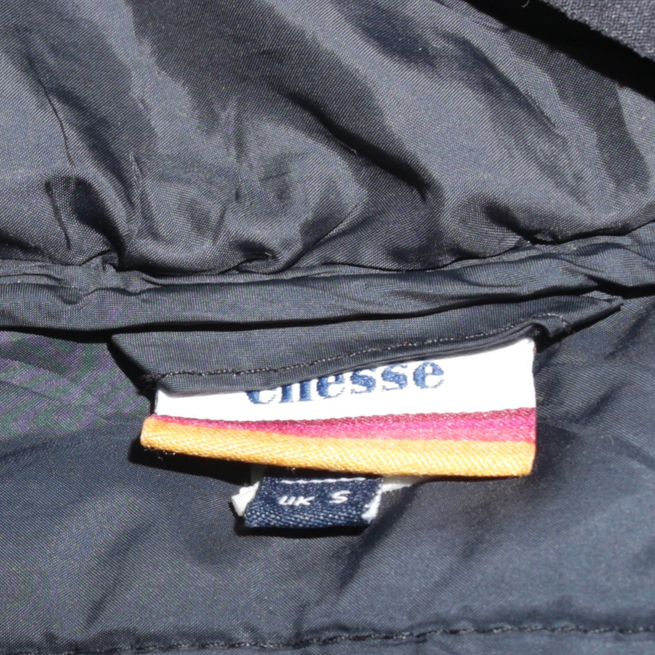 Ellesse Men's Blue Lightweight Hooded Puffer Jacket UK S
