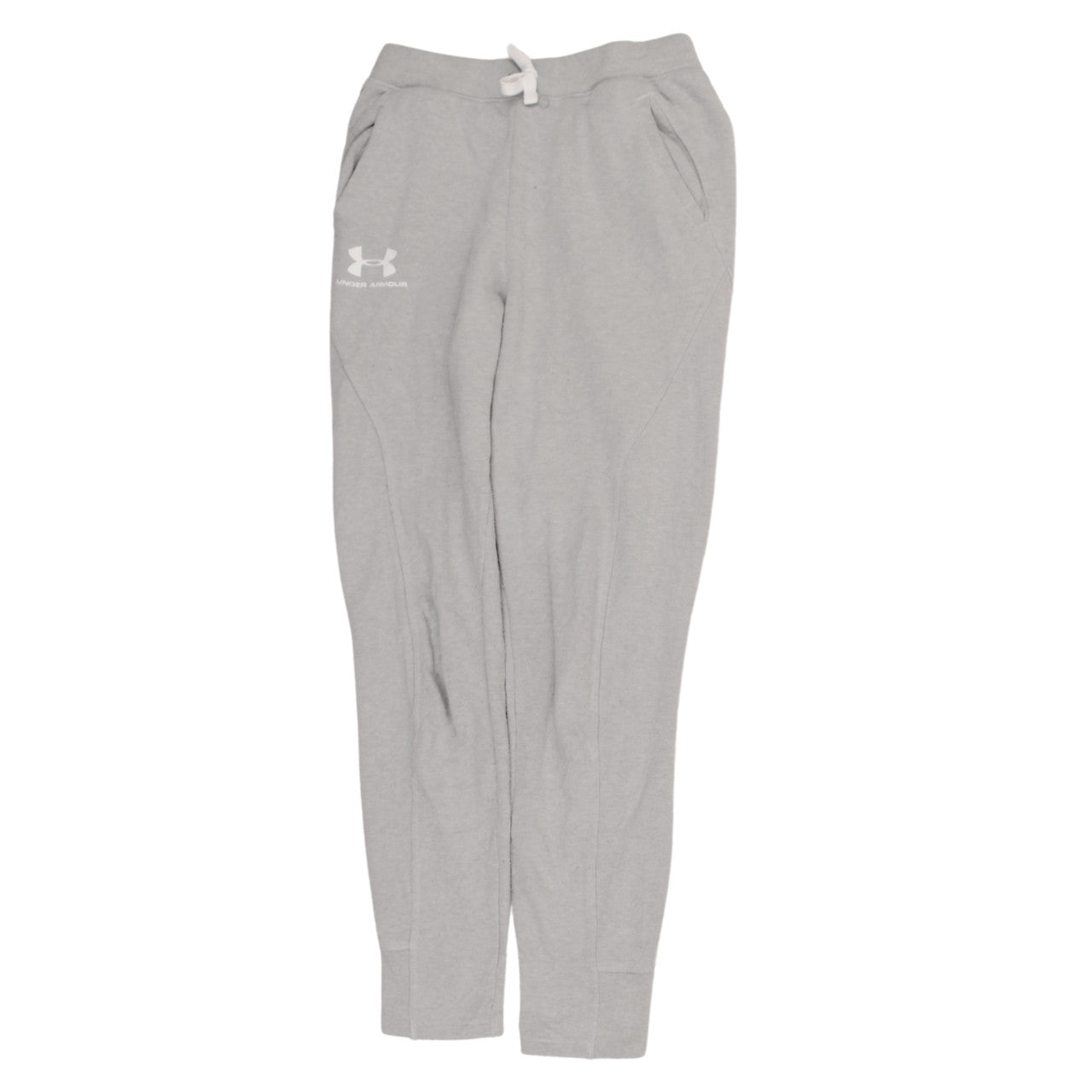 Under Armour Grey Youth Large ColdGear Fleece Jogger Trousers