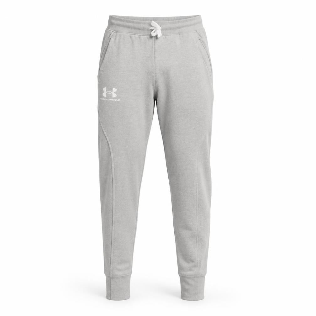 Under Armour Grey Youth Large ColdGear Fleece Jogger Trousers