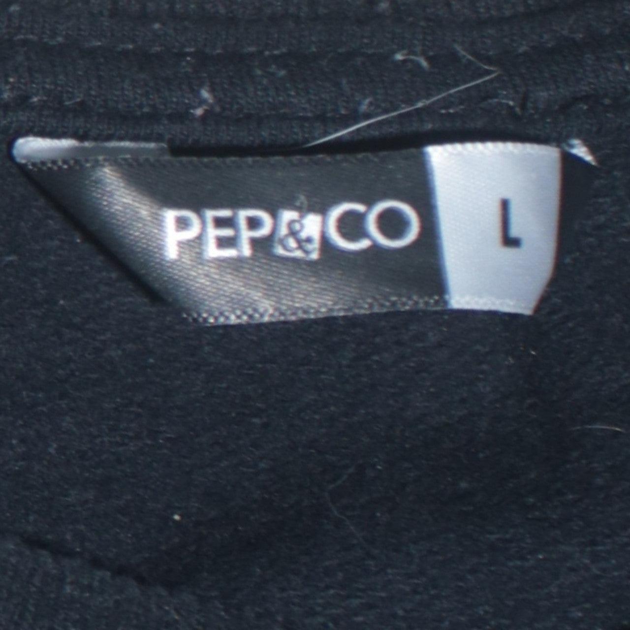 Pep & Co Women Black L'Amour Paris Pullover Sweatshirt L
