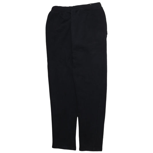 Puma Men's Black Fleece Sweatpants Joggers M Regular Fit