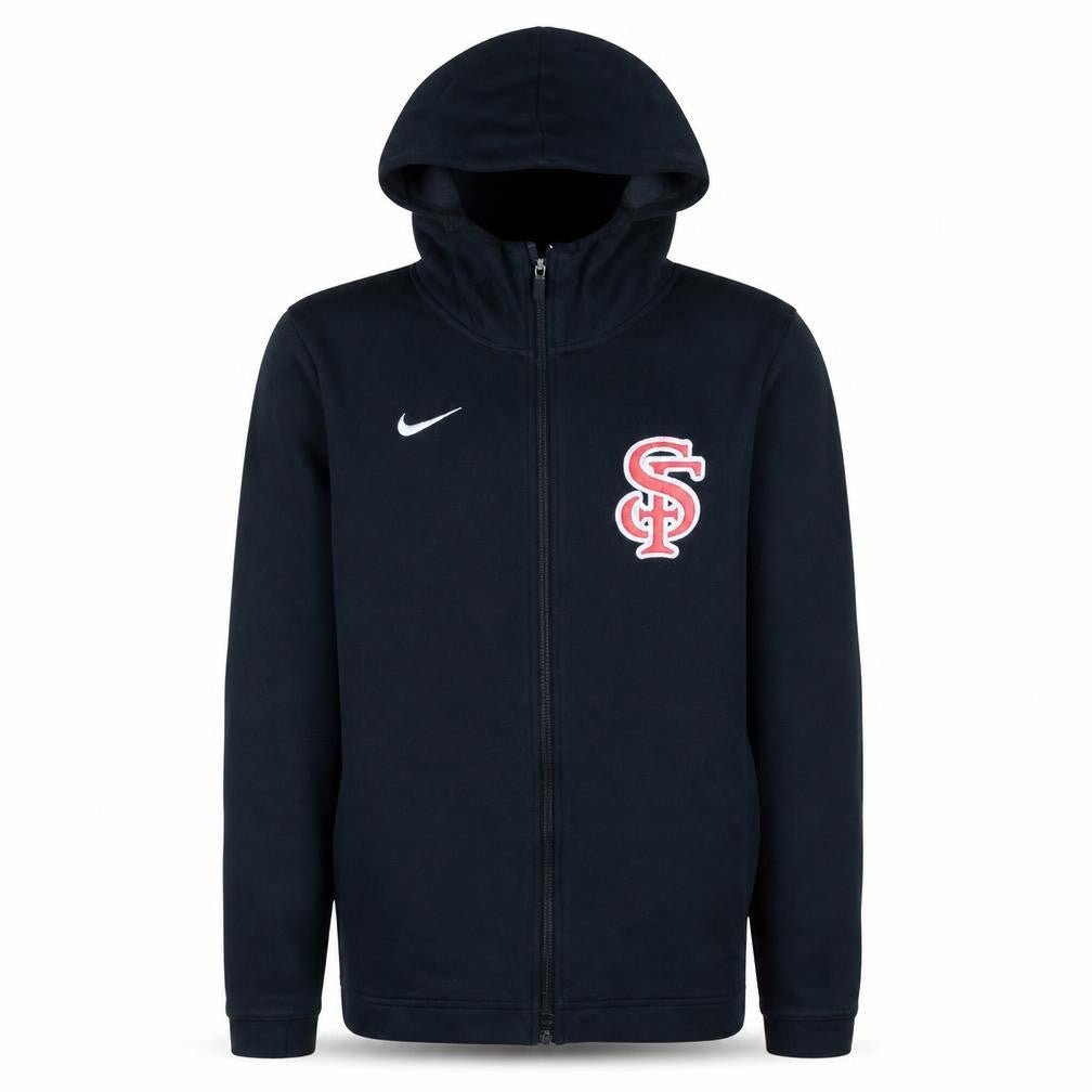 Nike Dri-FIT Men Black S Zip Hoodie Jacket
