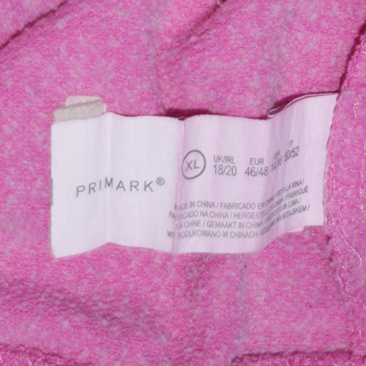 Primark Rolling Stones Pink XL Unisex Pullover Sweatshirt