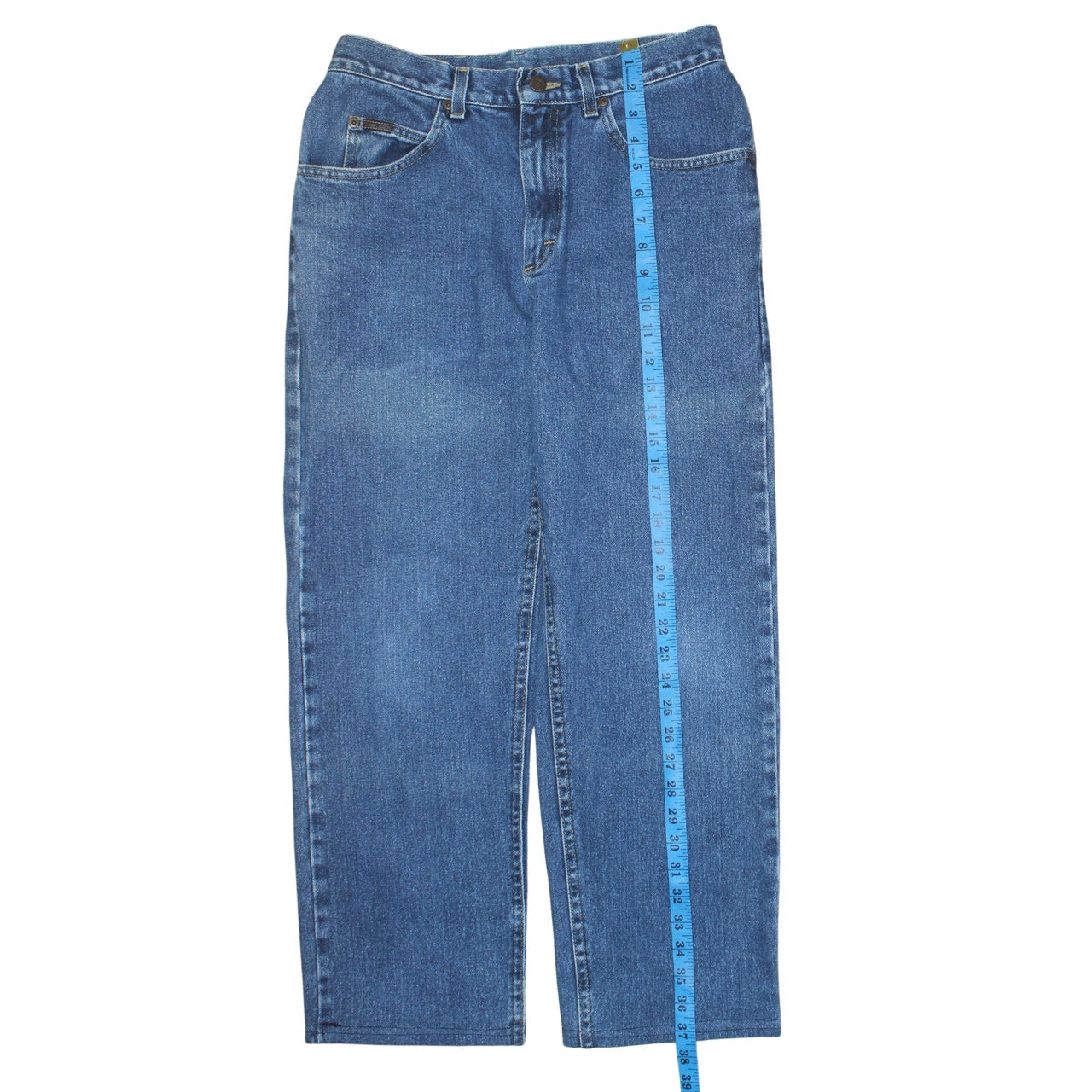 Lee Men's Blue Straight Leg Denim Jeans 32x30 Classic Cotton
