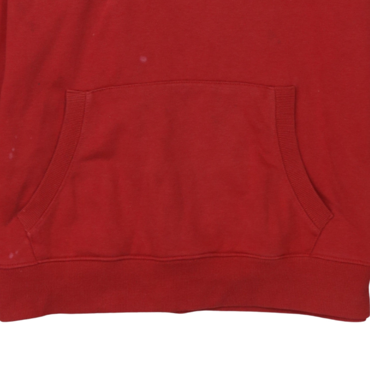 Diesel Men’s Red Pullover Hoodie Sweatshirt Large Logo Fleece