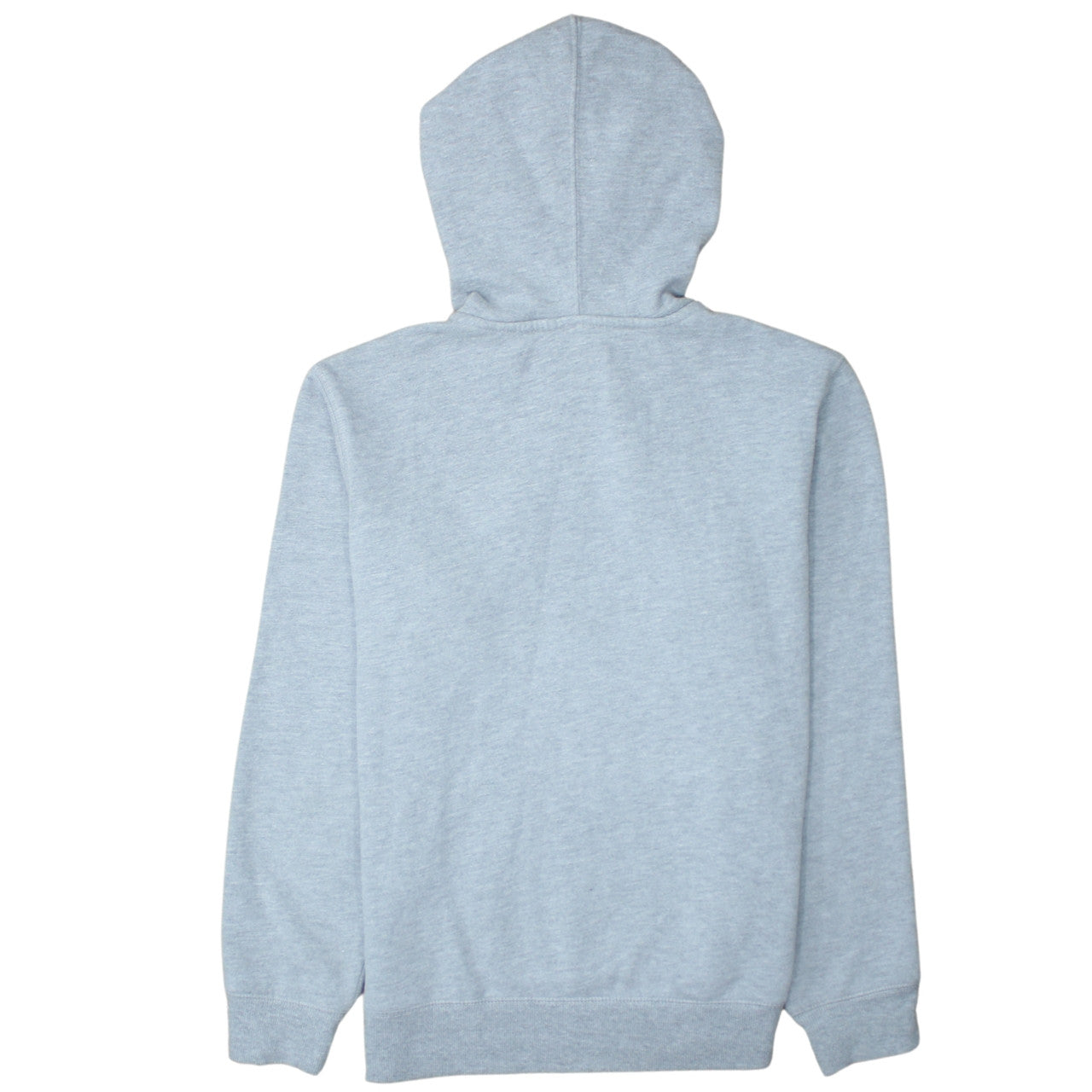 Champion Women Grey Pullover Hoodie L Logo Embroidered Fleece