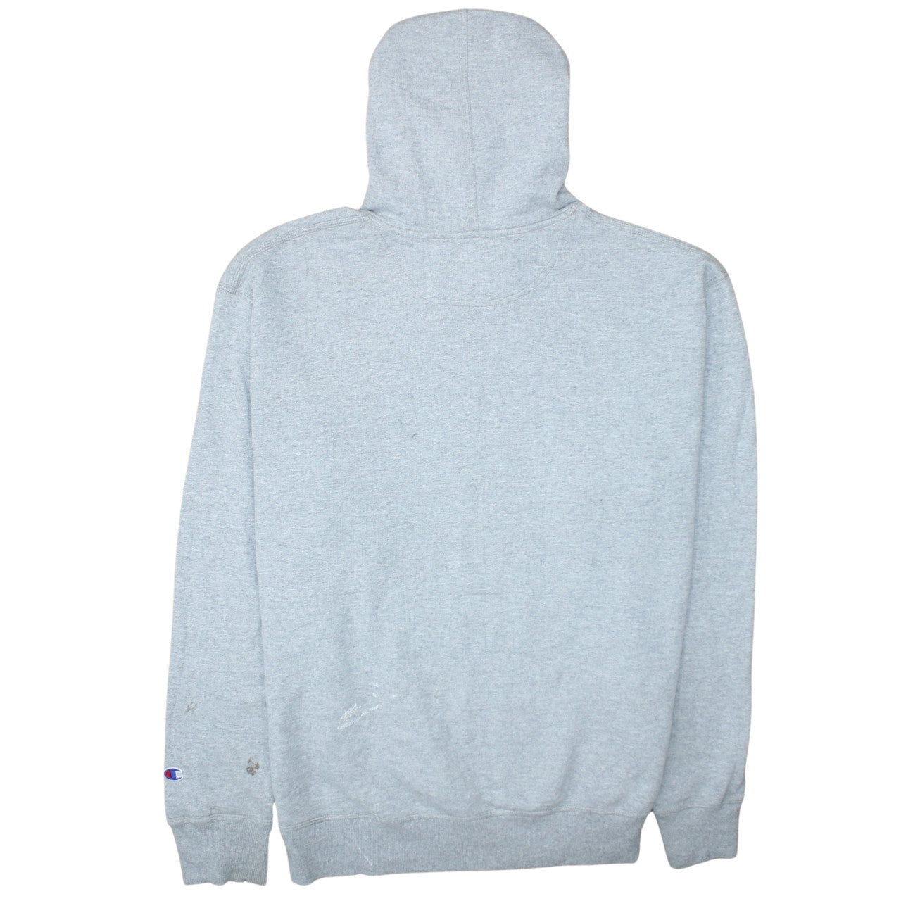 Champion Men’s Grey XL Pullover Hoodie Fleece Logo Drawstring