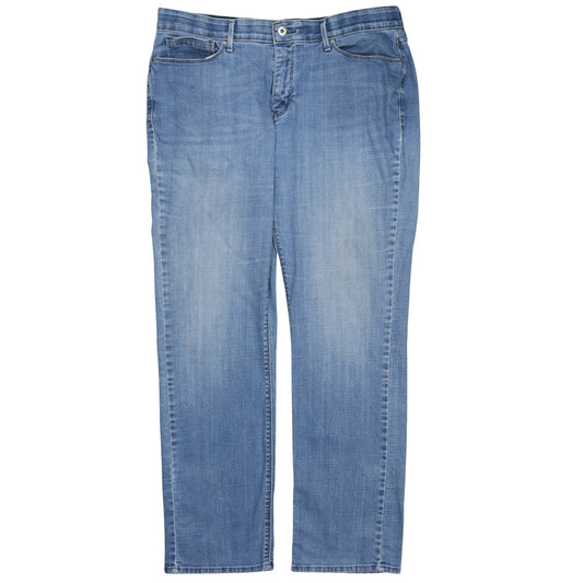 Levi's Men Blue 525 Straight Leg Jeans Size 16 Regular Denim