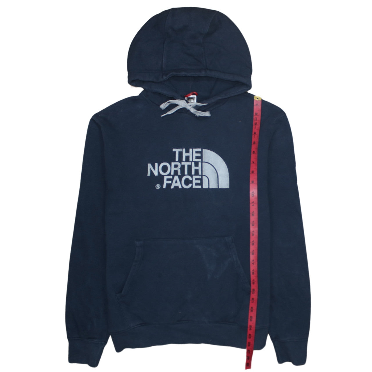 The North Face Men's Blue Large Pullover Hoodie Cotton Logo